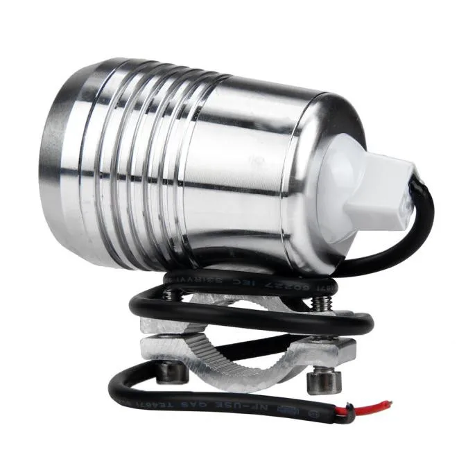 Франшиза 10 Вт DV 12 В 2400LM U2 Светодиодный точечный светильник для мотоцикла DRL Вождения противотуманная фара точечный головной светильник черный серебристый высокая яркость