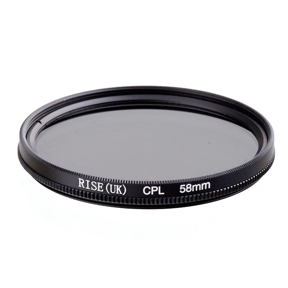 RISE 58mm Circular Polarizing CPL C PL Filter Lens 58mm For Canon NIKON Sony Olympus Camera|lens ps2|filter mercedeslens scope - AliExpress