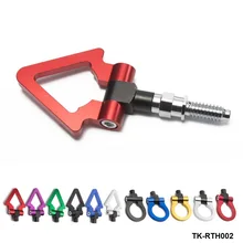 Гоночная Заготовка алюминиевый буксировочный крюк передний задний для BMW Европейский автомобиль круговой/треугольник TK-RTH002