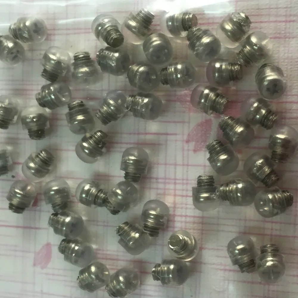 100pcs 2.5mm Replacement screw Bumper Hair Scissors Barber Shears