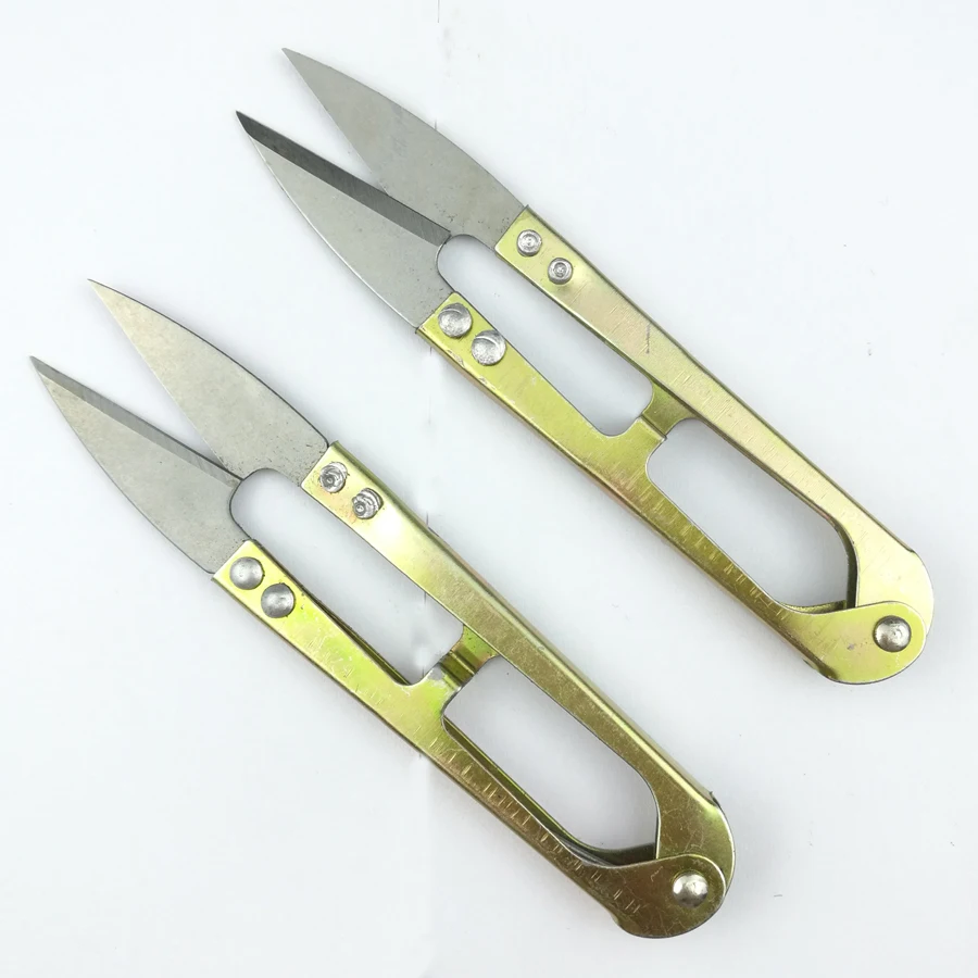 1Pcs Mini Cutting Tools U Shape Stainless Steel Scissors DIY Sewing