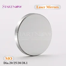 Mo лазерное зеркало диаметром 19 мм, 20 мм, 25 мм, 30 мм, 38,1 мм, молибденовый отражатель, линзы для CO2 Резки, гравировки, резьбы