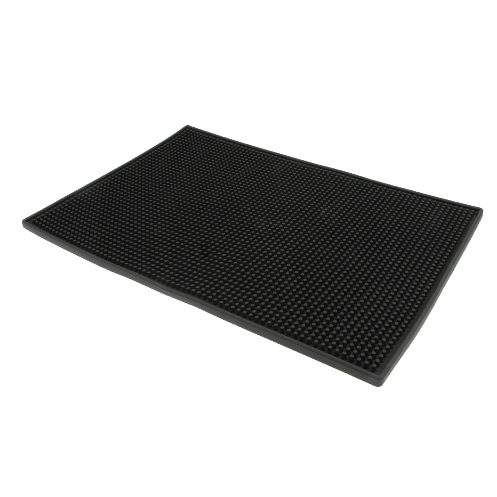 18x12'' Rubber Service Bar Mat Home Beer Drink Heavy Duty Drip Runner Club