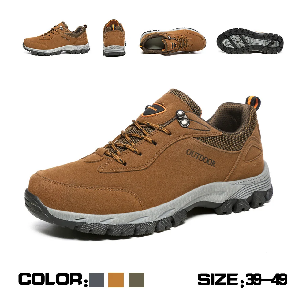 

Hot 2019 Lace-Up Men's Canvas Shoes Big Size Man Buckle Casual Ankle Boots Winter Fashion Leather Shoes Mens Flats