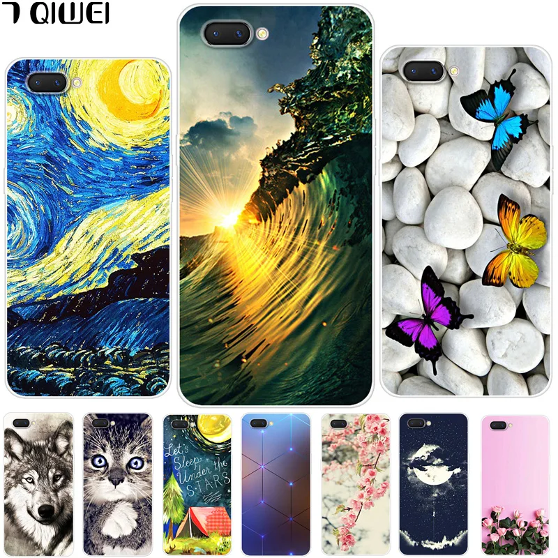 

6.2'' For Oppo A3S Case OppoA3S Soft Silicon TPU Back Cover For OPPO A5 OPPOA5 Case A 3S A3 S ax5s AX5 Cover CUTE Phone Cases