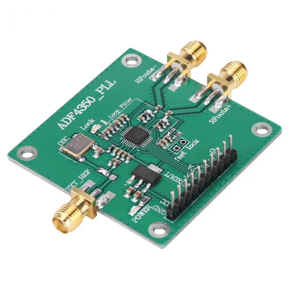 

137M-4.4GHz Frequency Synthesizer RF Signal Source Phase Locking Loop Board Frequency Synthesizer ADF4350 Development Board