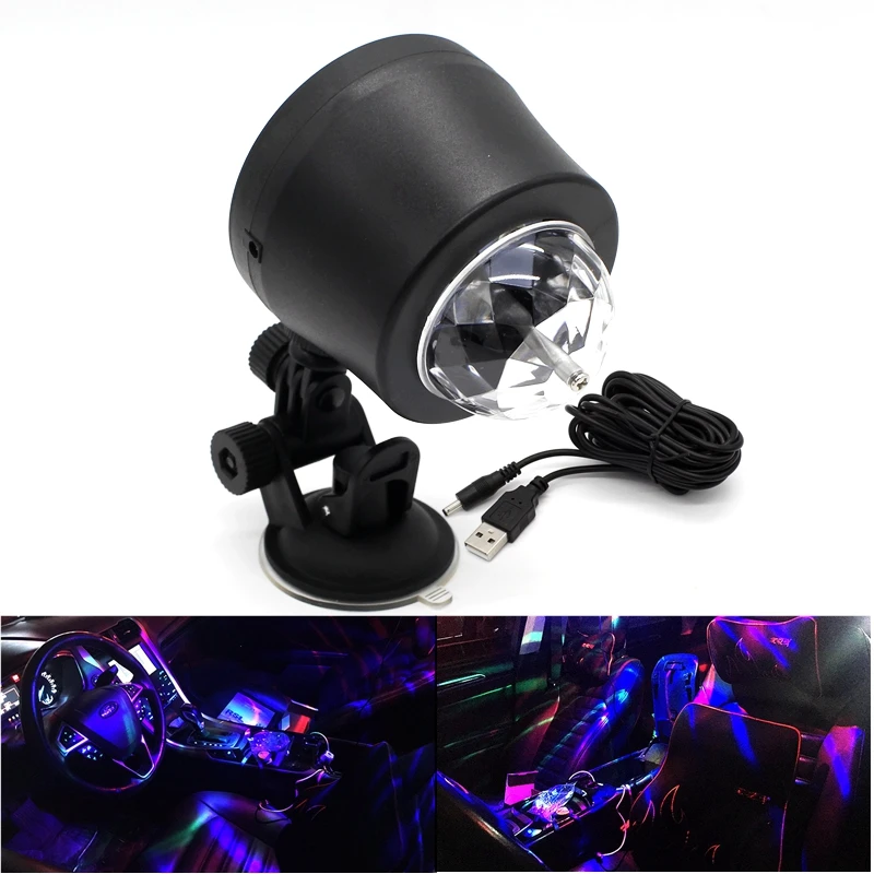 СВЕТОДИОДНЫЙ Автомобильный светильник Tak Wai Lee с пультом управления музыкой USB RGB