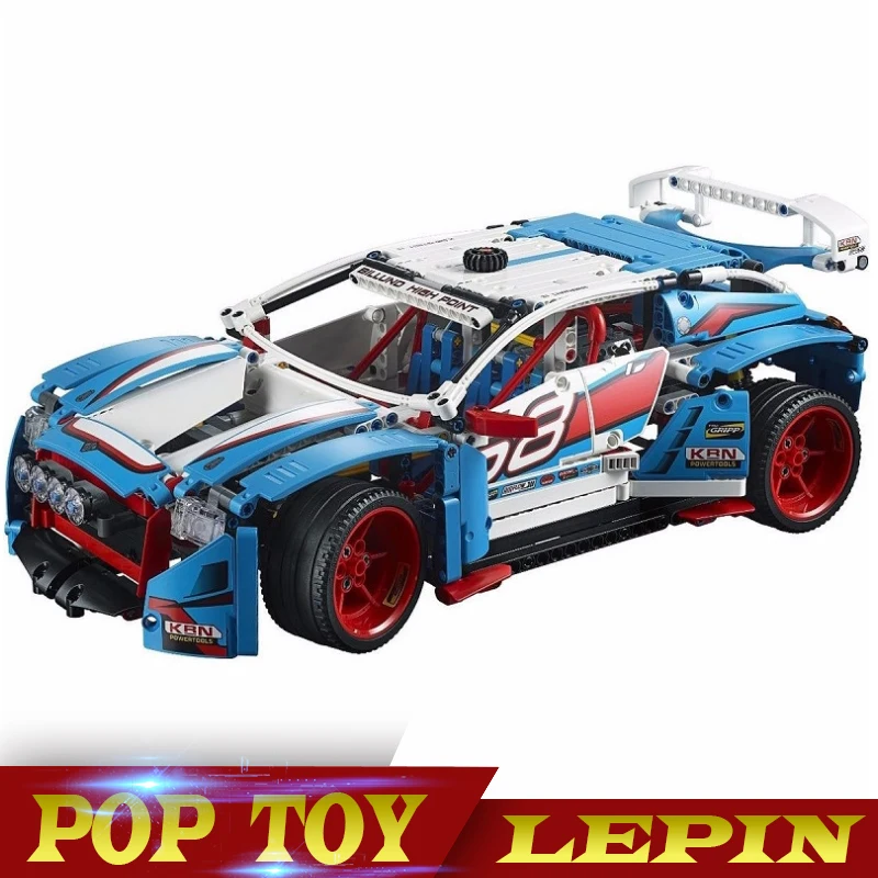 

Lepin 20077 Genuine 1085Pcs Technic Series The Rally Car Set 42077 Building Blocks Bricks Educational Funny Kids Toy