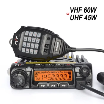 

TYT TH9000D UHF 450-460MHz 45W / VHF 136-174MHz 60W 200CH Two Way Transceiver Truck Car Mobile Vehicle Radio + USB Cable