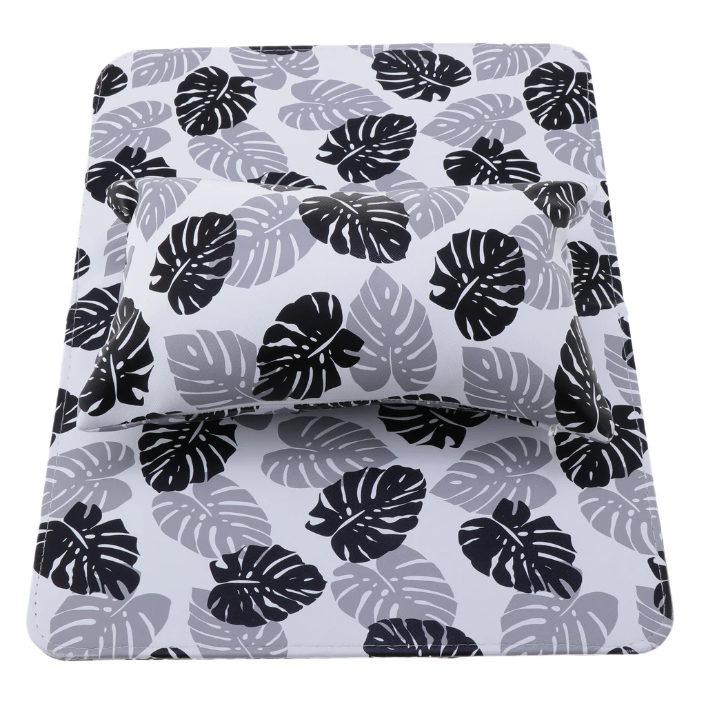 Perfeclan Leather Cushion Pillow Pad Nail Art Arm Rest Manicure Hand Holder