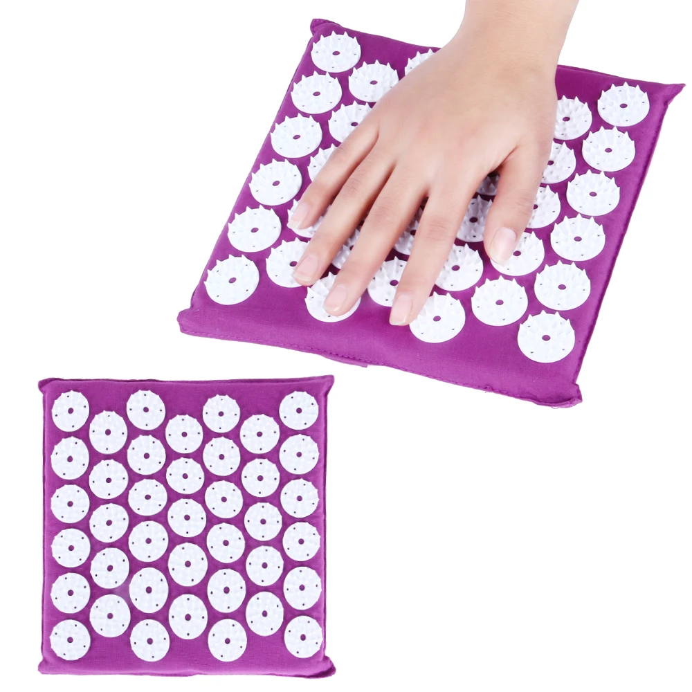 KLASVSA Acupressure belt Massager Acupuncture Stress Reflexology Mat Head Back Leg Pain Relief Relax Health Care KLASVSA Acupressure belt Massager Acupuncture Stress Reflexology Mat Head Back Leg Pain Relief Relax Health Care