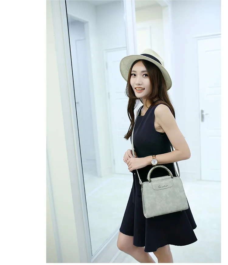 Yuhua, новые женские трендовые сумки, ретро Корейская версия женской сумки, сумка почтальона для отдыха, модная маленькая свежая сумка с клапаном