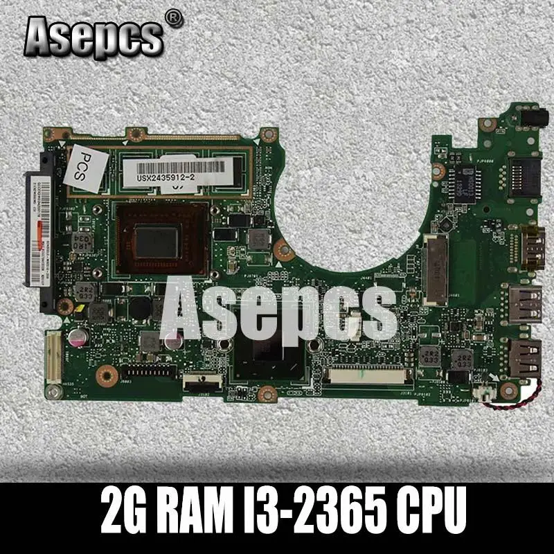 Asepcs X202E Laptop Moederbord Voor Asus X202E X201E S200E X201EP Test Originele Moederbord 2G Ram I3-2365 Cpu Asepcs X202E Laptop Moederbord Voor Asus X202E X201E S200E X201EP Test Originele Moederbord 2G Ram I3-2365 Cpu