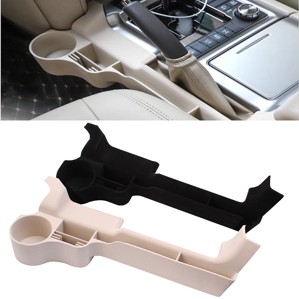 2016 2017 2018 2019 For Toyota Land Cruiser 200 Black Beige Car Interior Sear Crevie Storage Box Organizer Cup holder Brakest