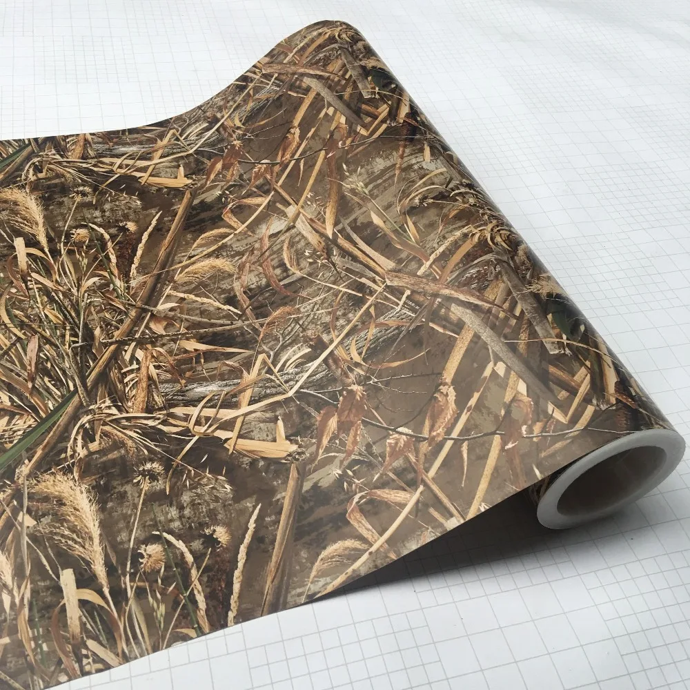 Виниловая камуфляжная пленка Shadow Grass Realtree клейкая наклейка для стайлинга