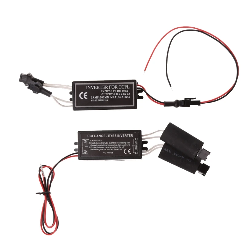 

12V Female Spare Inverter Ballast CCFL Angel Eyes Halo Rings Kit For BMW Mazda Lexus