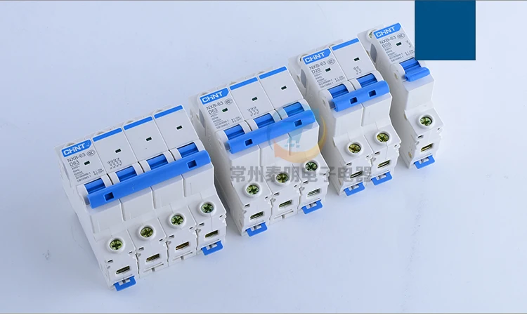 

Air circuit breakers D Type NXB-63 4P 1A 6A 10A 16A 20A 25A 32A 40A 50A 63A 80A 100A 125A Miniature Circuit breaker MCB