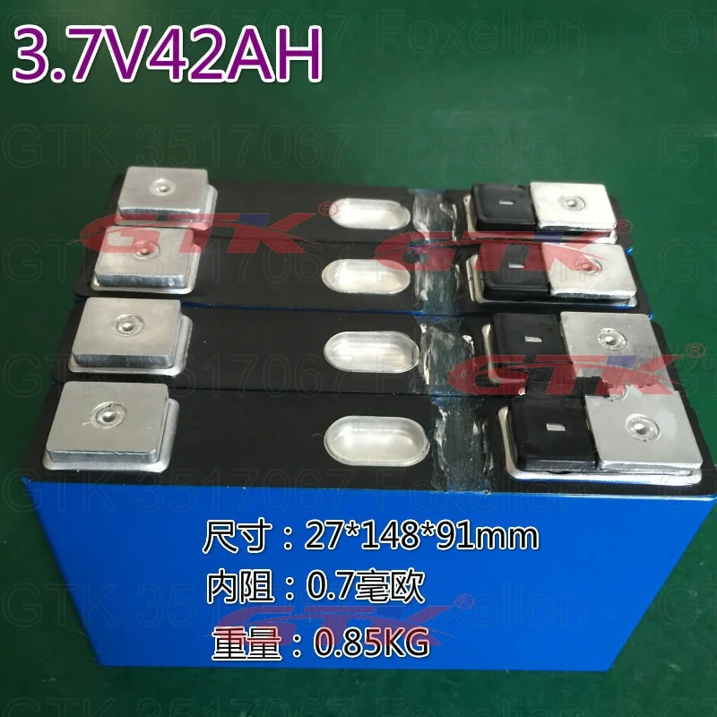 

3.7v 40ah Li-polymer Battery 40000mah Diy for 12V 42ah Panel Solar Electric Bike Ebike Power Inverter Energy Storage Solar Cells