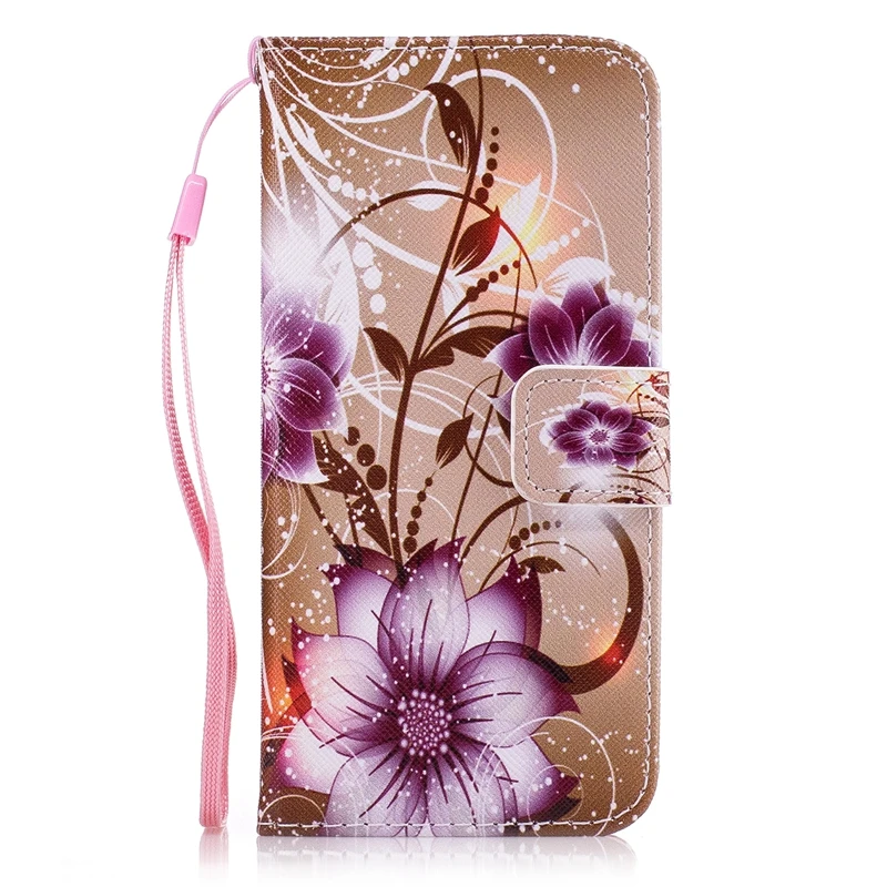 Роскошный кожаный чехол-бумажник с откидной Чехол для телефона для samsung galaxy A3 A5 A7 J1 J3 J5 J7 Prime чехол s J5 J2 Prime Funda - Цвет: Lotus
