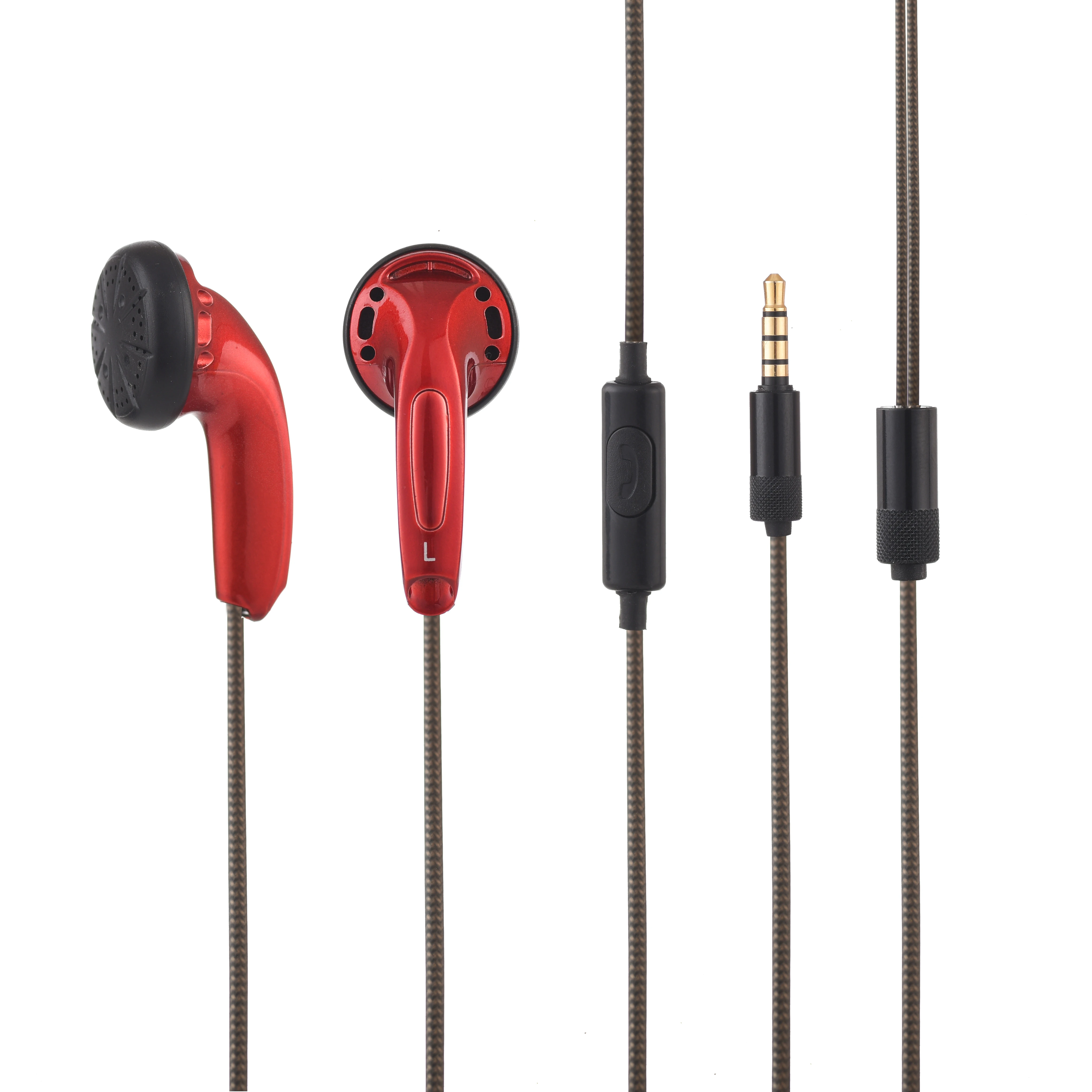 FENGRU CMX500 DIY MX500 In-ear с плоской головкой Наушники Hi-Fi наушники регулятор баса DJ