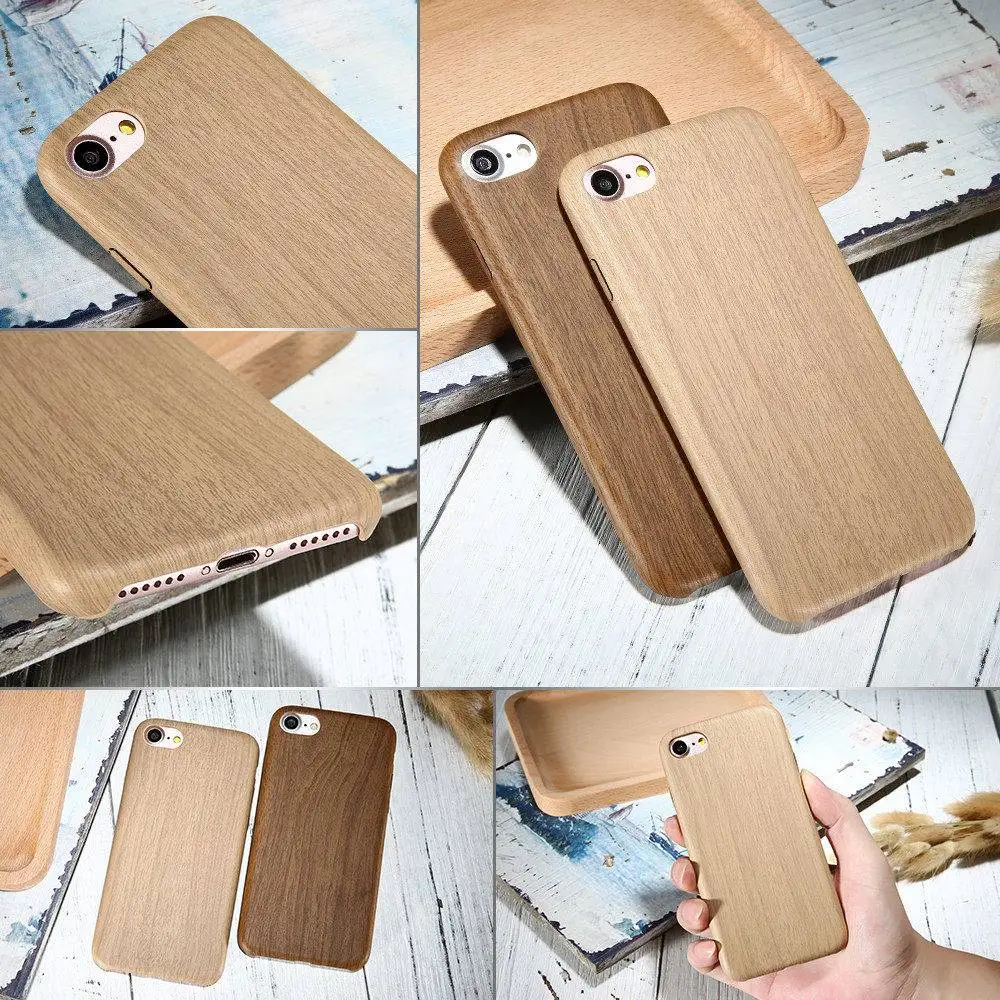 KISSCASE чехол для телефона iPhone 7 8 6S Plus X XS MAX XR Ретро деревянная кожа 5 5S SE 6 задняя