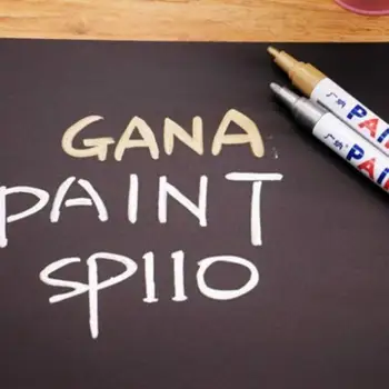 

1 Piece Waterproof Car Wheel Tire Oily Car Paint Pen Painting Mark Pen Auto Rubber Tyre Tread CD Metal Permanent Paint Marker