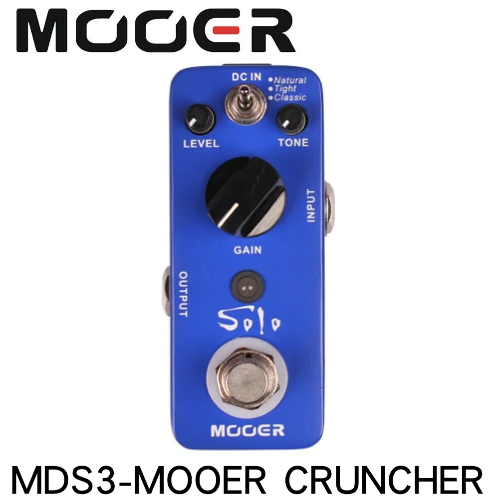 MOOER MDS5 педаль для гитары с соло искажением высоким коэффициентом усиления