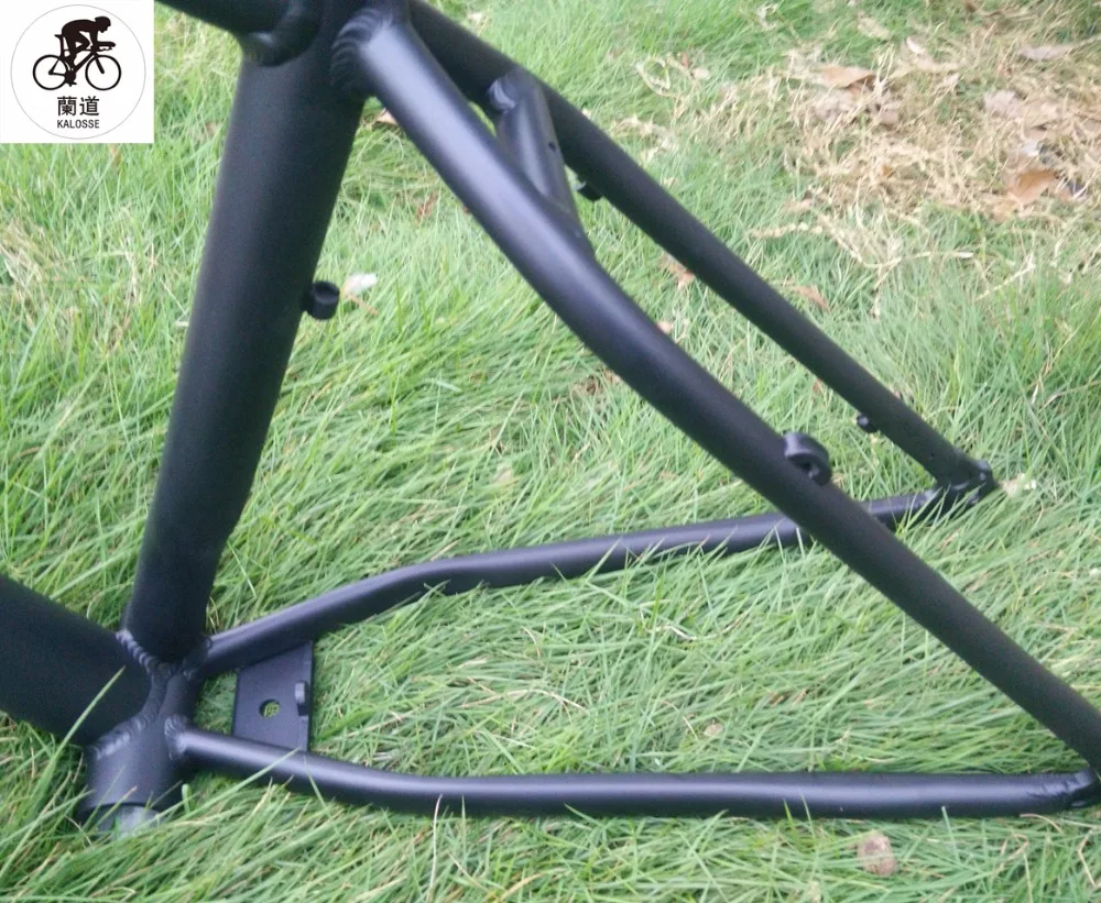 Kalosse 170 мм задние ступицы BB Размер 120 мм 26*4,0 шины рама для пляжного велосипеда 6061 Алюминиевая рама для горного велосипеда