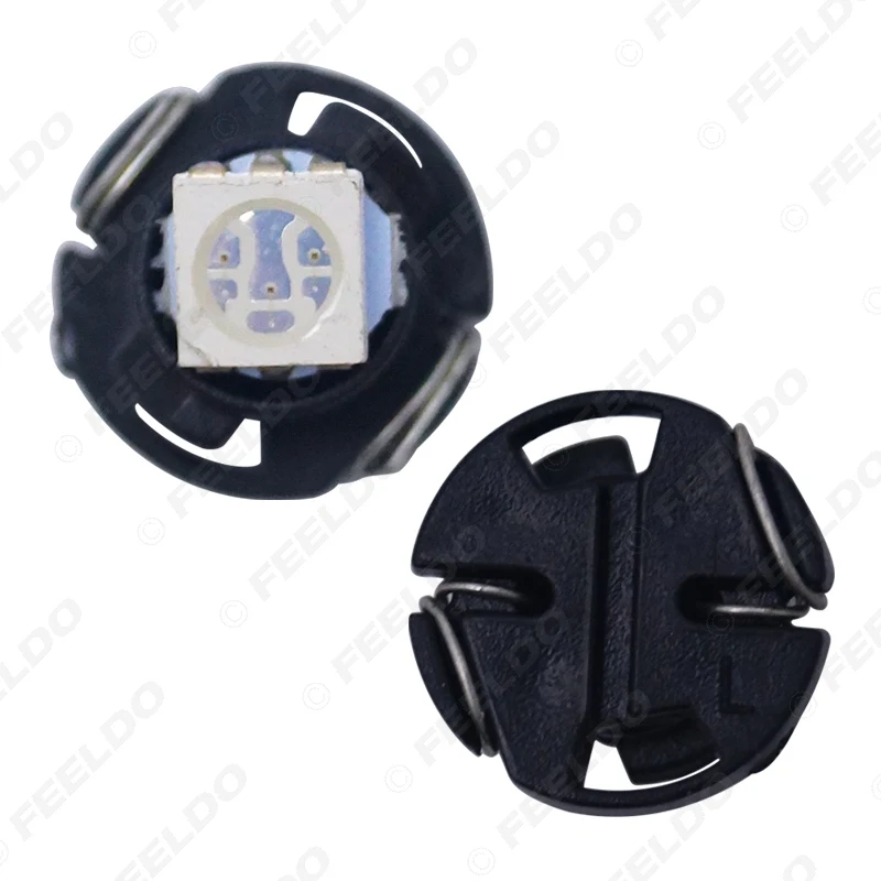 FEELDO 5 шт. авто автомобиль T4.7 5050 1 SMD чип светодиодный ная панель приборной панели