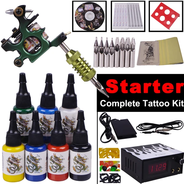 cheap tattoo machines permanent makeup machine kit complete tattoo tool