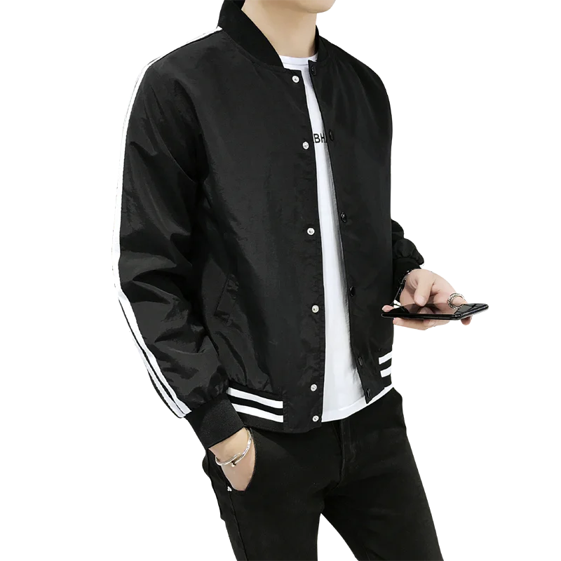 

Jacket spring new men's pilot dark buckle jacket men's casual streetwear hip hop coat men's clothing cardigan large size S-XXXL