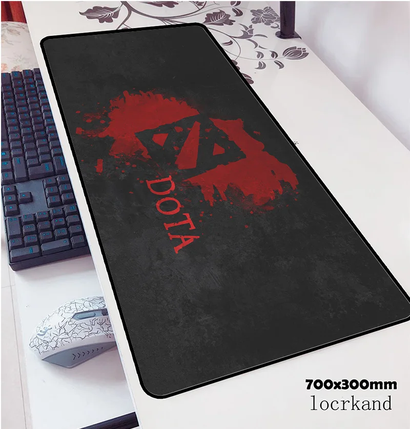  dota 2 mouse pad 700x300x3mm pad mouse notbook computer padmouse locrkand gaming mousepad gamer to 