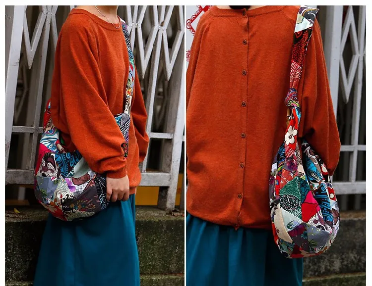 Bohemian Hippie Cloth Crossbody Shoulder Bag women shoulder woman  bags (19)