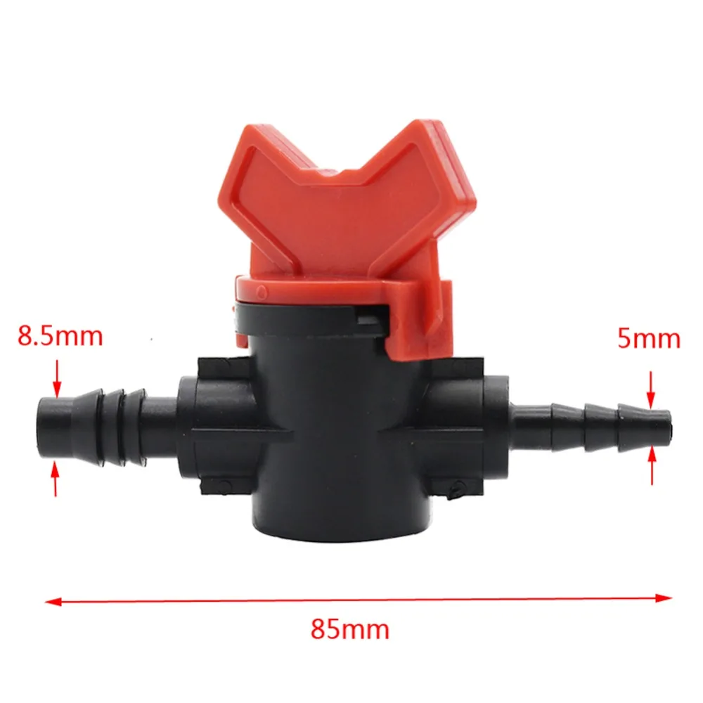4,8, 13,5 мм клапан управления потоком воды четыре вида регулятор потока водяной насос прямой клапан DIY переключатель потока запорный клапан