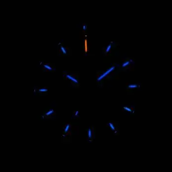 YELANG v1001 мужские светящиеся сапфировое зеркало, 316L нержавеющая сталь Ремешок кинетический движение бизнес часы