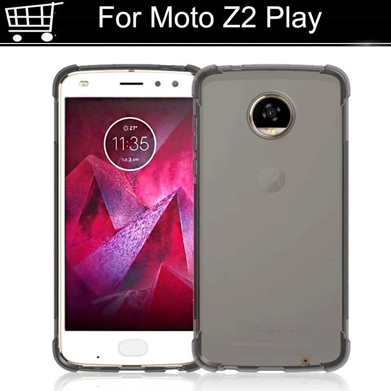 Чехол с подушкой безопасности для Moto Z2 Z 2 Play ультратонкий мягкий прозрачный