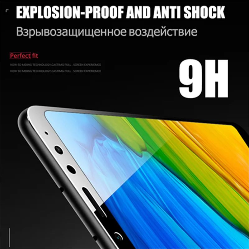 5D защитная пленка из закаленного стекла для Xiaomi Redmi Note 7 6 5 Pro 4 4X Redmi 4X5 6A Защитная пленка для Redmi 6 Pro 7