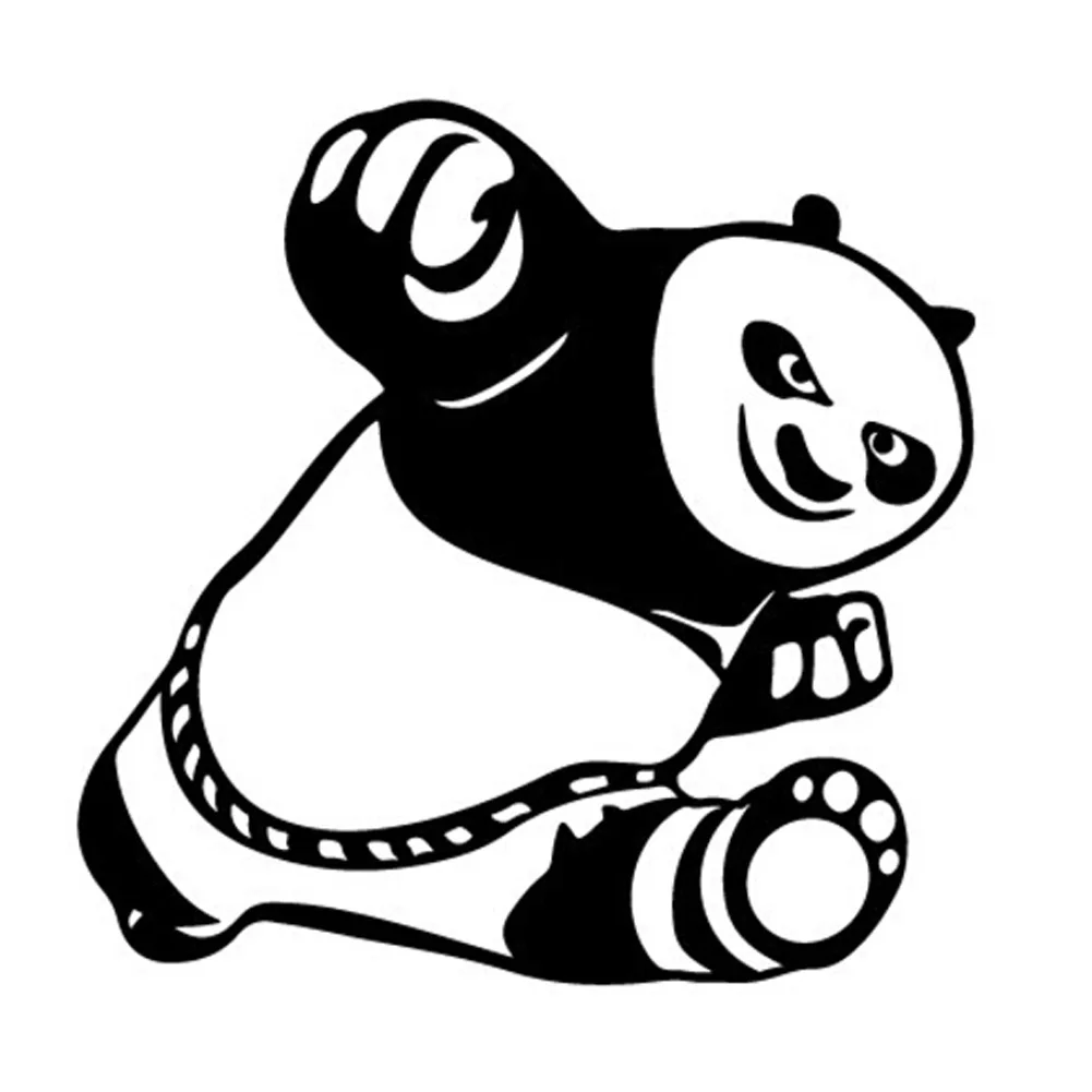 Magic Panda Car Stickers  ashion Personality Reflective  Classical  Car Styling  Waterproof 1PC Charm  Stylish
