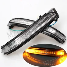 Led Rear view Specchio chiaro Segnale di Girata Della Lampada Per Nissan X-Trail Rogue Qashqai murano 2014 2015 2016 2017 turn Ripetitore di Segnale