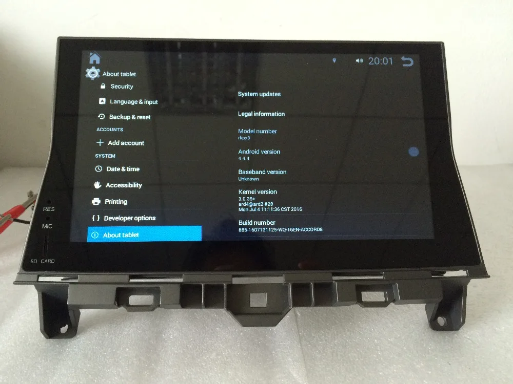 Excellent 10.1 inch 1024 x 600 Android 4.4 for HONDA accord 2008-2012,car deckless gps navigation,3G,BT,Wifi,canbus,Russian,english 11