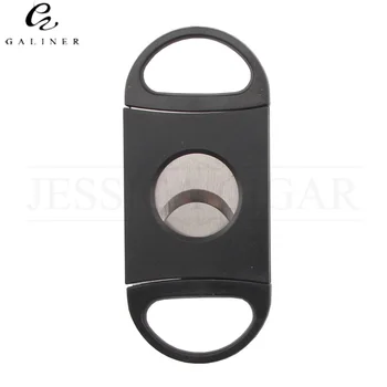 

GALINER Stainless Steel Cigar Cutter Plastic Cigars Guillotine Metal Dual Blades Tobacco Cutting Tool Sharp Cigar Scissors