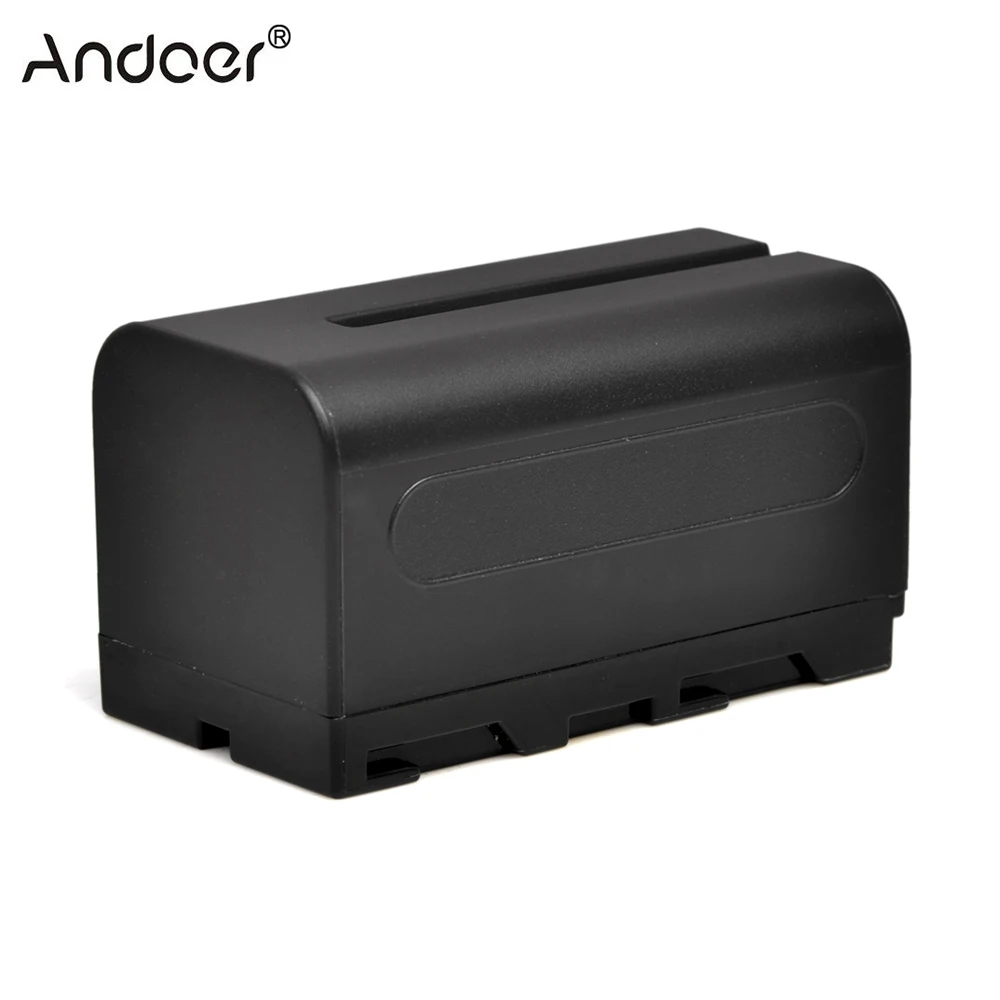 

Andoer 4400mAh 7.2V Rechargeable Li-ion Battery for Sony NP-F750 NP-F970 F960 F950 F930 F770 F570 Camera Battery