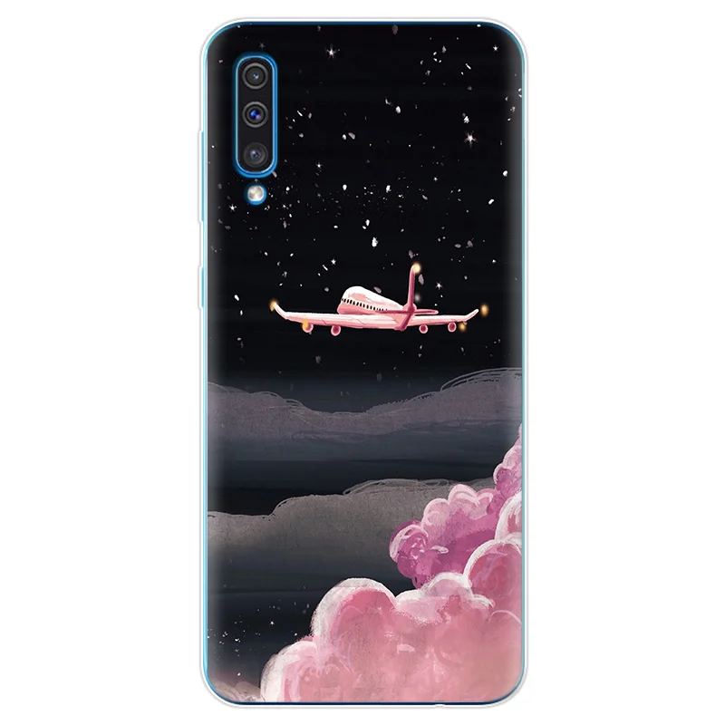 For Samsung A50 Case a50 Silicone Soft Back Cover For Para Samsung Galaxy A50 6.4'' TPU Space astronaut Thin Protective 2019 For Samsung A50 Case a50 Silicone Soft Back Cover For Para Samsung Galaxy A50 6.4'' TPU Space astronaut Thin Protective 2019