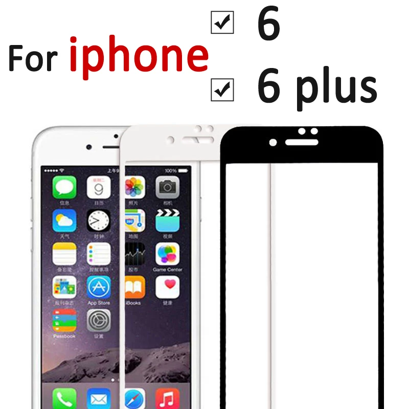 For iphone 6 plus screen protection for iphone 6 glas 6plus protector