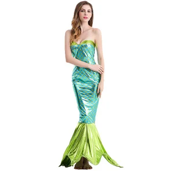 

NEW Mermaid costume Adult Carnaval purim Mermaid costume Stage suit for Halloween