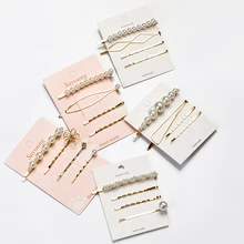 4 шт./компл. Жемчужный Цветок из металла заколка для волос заколка для прически аксессуары инструменты для ухода за красотой новое поступление