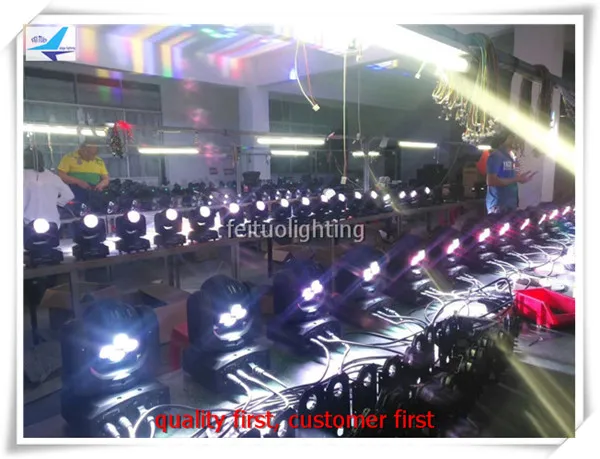 2 лот 2018 Новый Лира 60 Вт LED перемещение головы луч света RGBW Quad LED Кабеза movil DMX 15/13 Каналы lumiere этап DJ диско свет