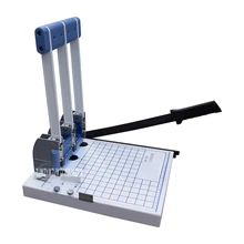 QY-15A три отверстия пробивая машина документ связывающая пробивая машина файл связывающая машина для перфорации бумаги резка сверлильный станок