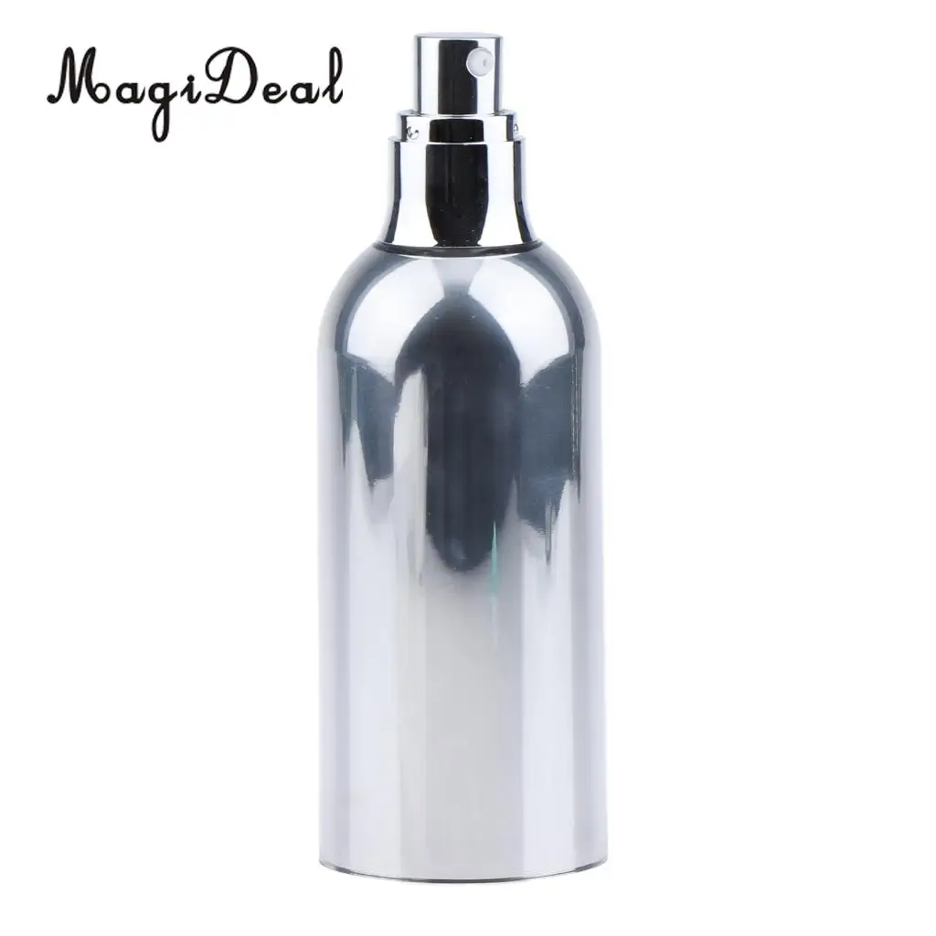 Empty Face Makeup Cream Container Airless Pump Spray Lotion Bottle Sample Bottle 100ml /50ml for Travel