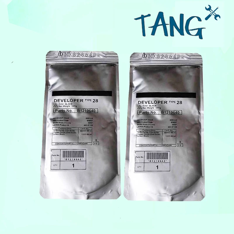 

2 bags Black Developer Powder For Ricoh type 28 Code B1219640 AFicio 2015 2018 1015 copier spare parts made in Japan